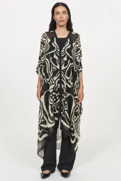 Discount Rodebjer Agave Cosmic Bloom Caftan