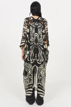 Discount Rodebjer Agave Cosmic Bloom Caftan