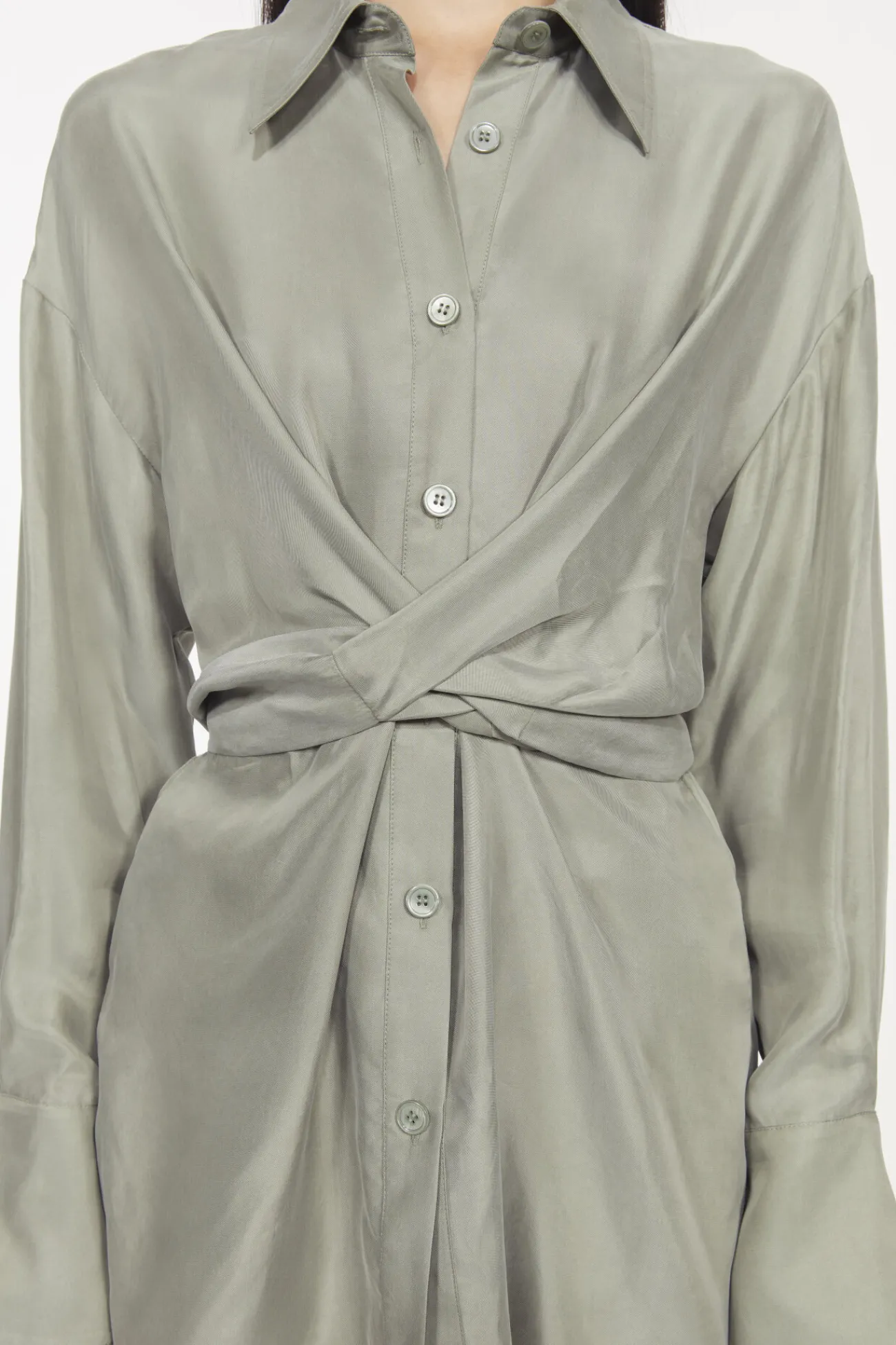 Sale Rodebjer Almond Peach Twill Shirt