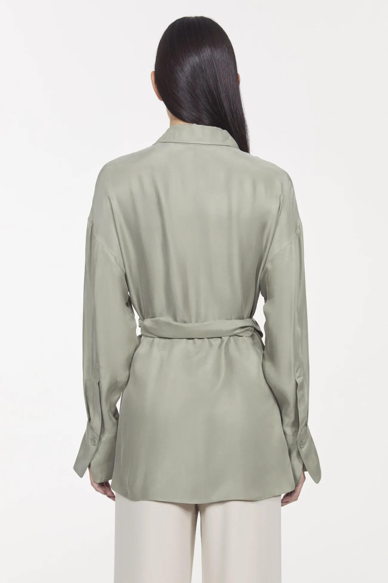 Sale Rodebjer Almond Peach Twill Shirt
