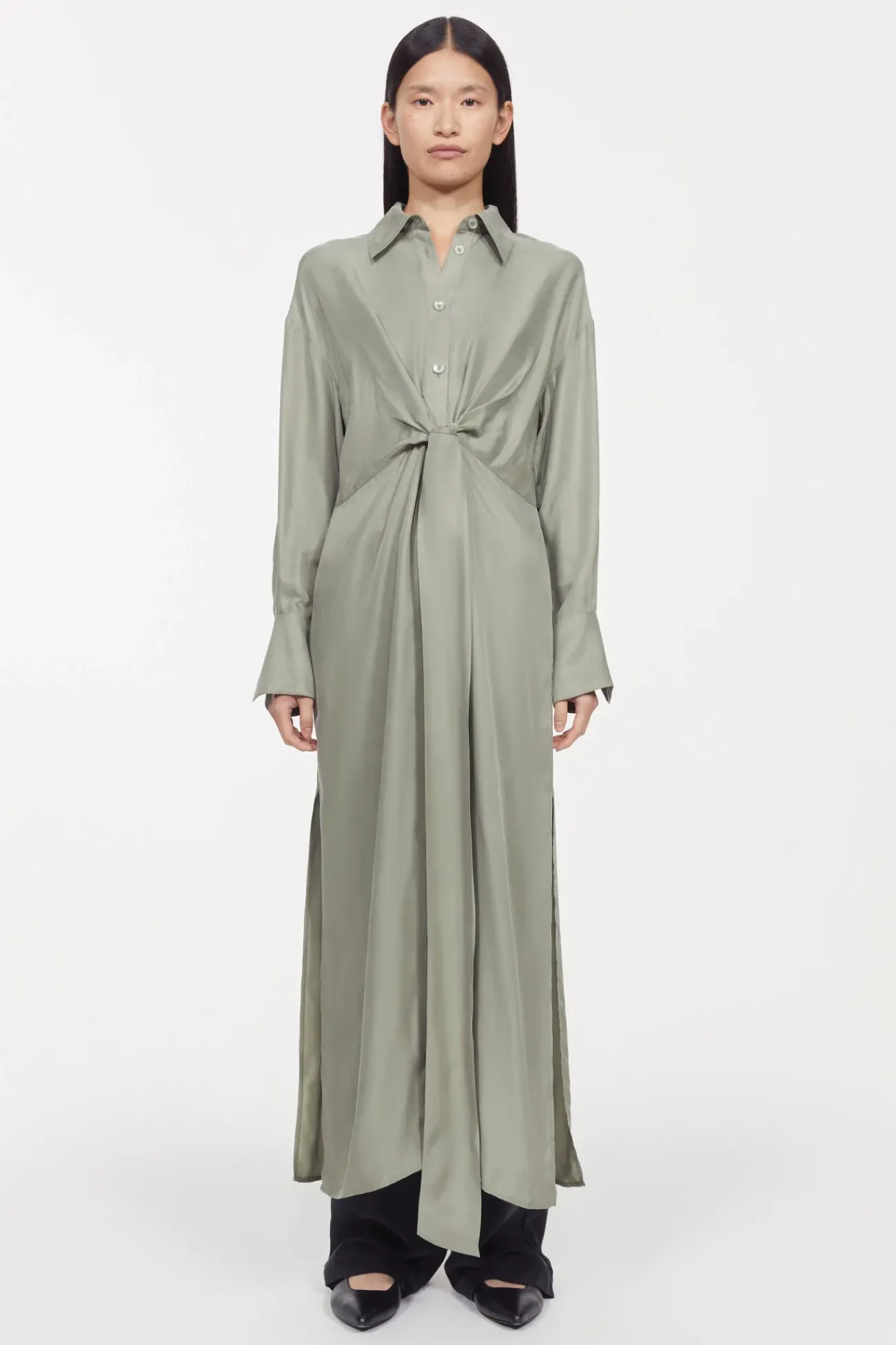 Outlet Rodebjer Apple Peach Twill Dress