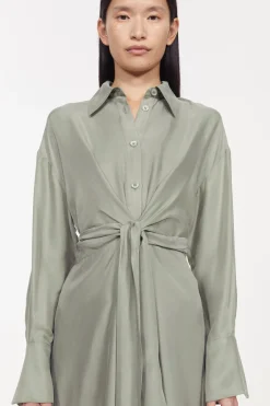 Outlet Rodebjer Apple Peach Twill Dress