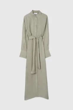 Clearance Rodebjer Apple Peach Twill Dress