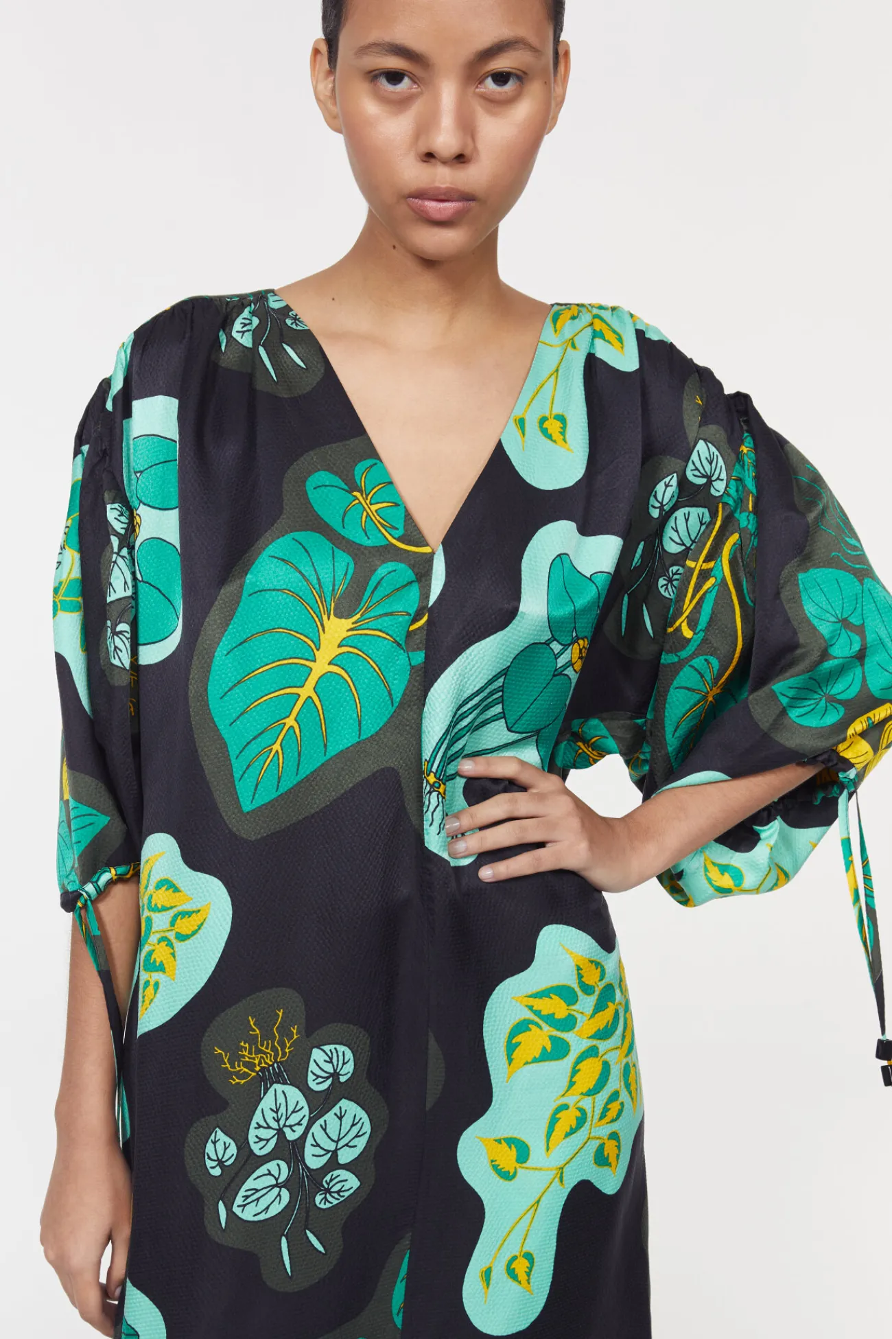 Best Rodebjer Dakota Leaf Hammered Dress