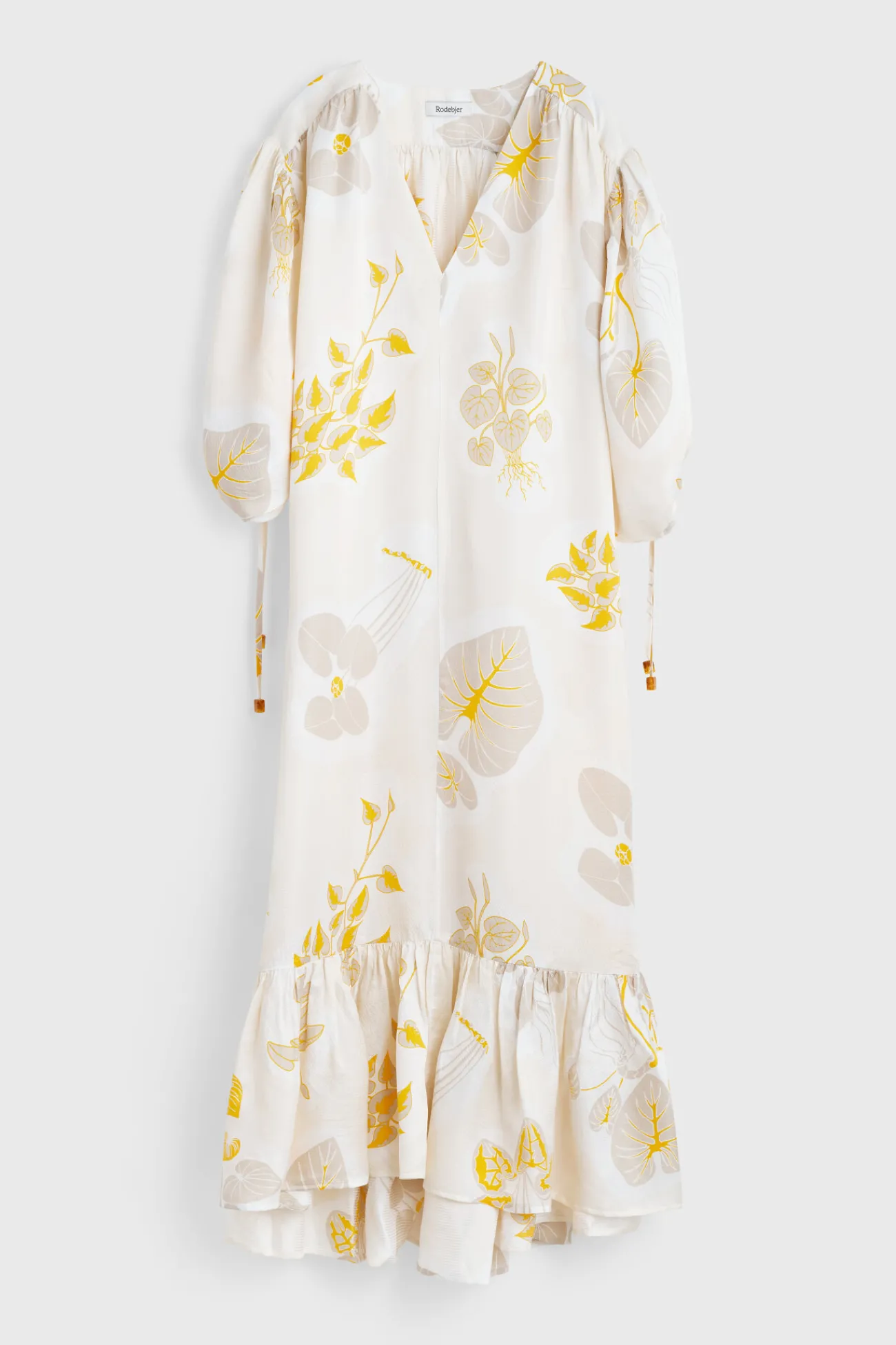 Rodebjer Dakota Leaf Hammered Dress