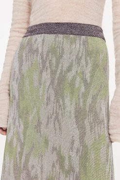 Sale Rodebjer Flora Jaquard Knitted Skirt