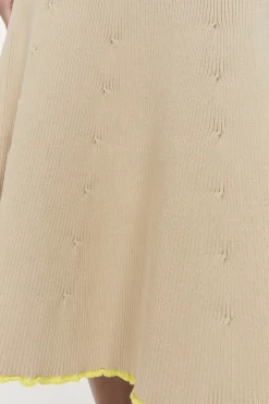 Online Rodebjer Fly Rib Knitted Skirt