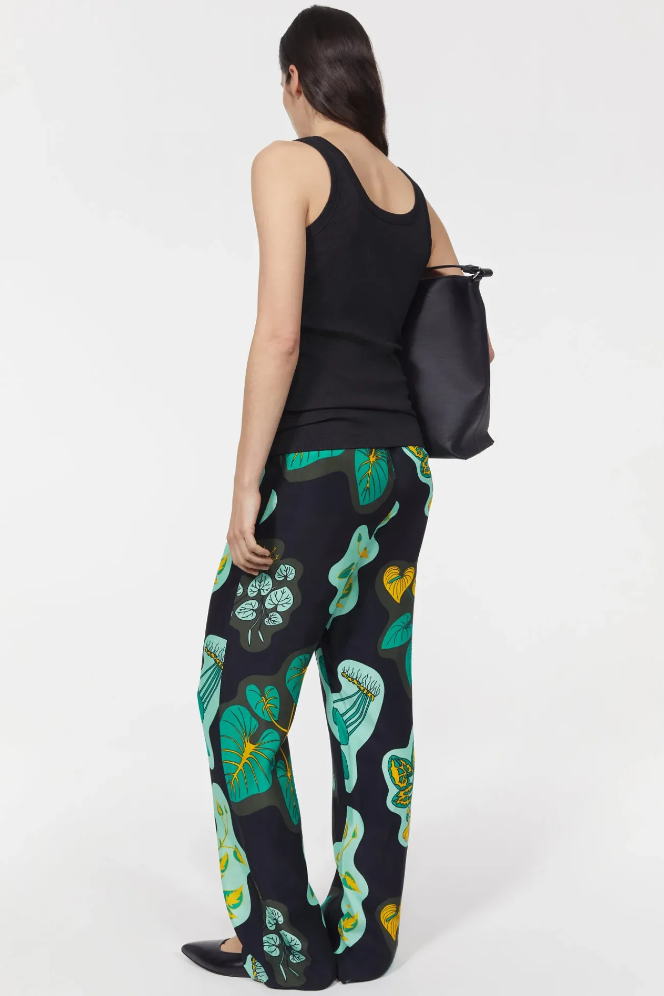 Clearance Rodebjer Lunara Leaf Pants