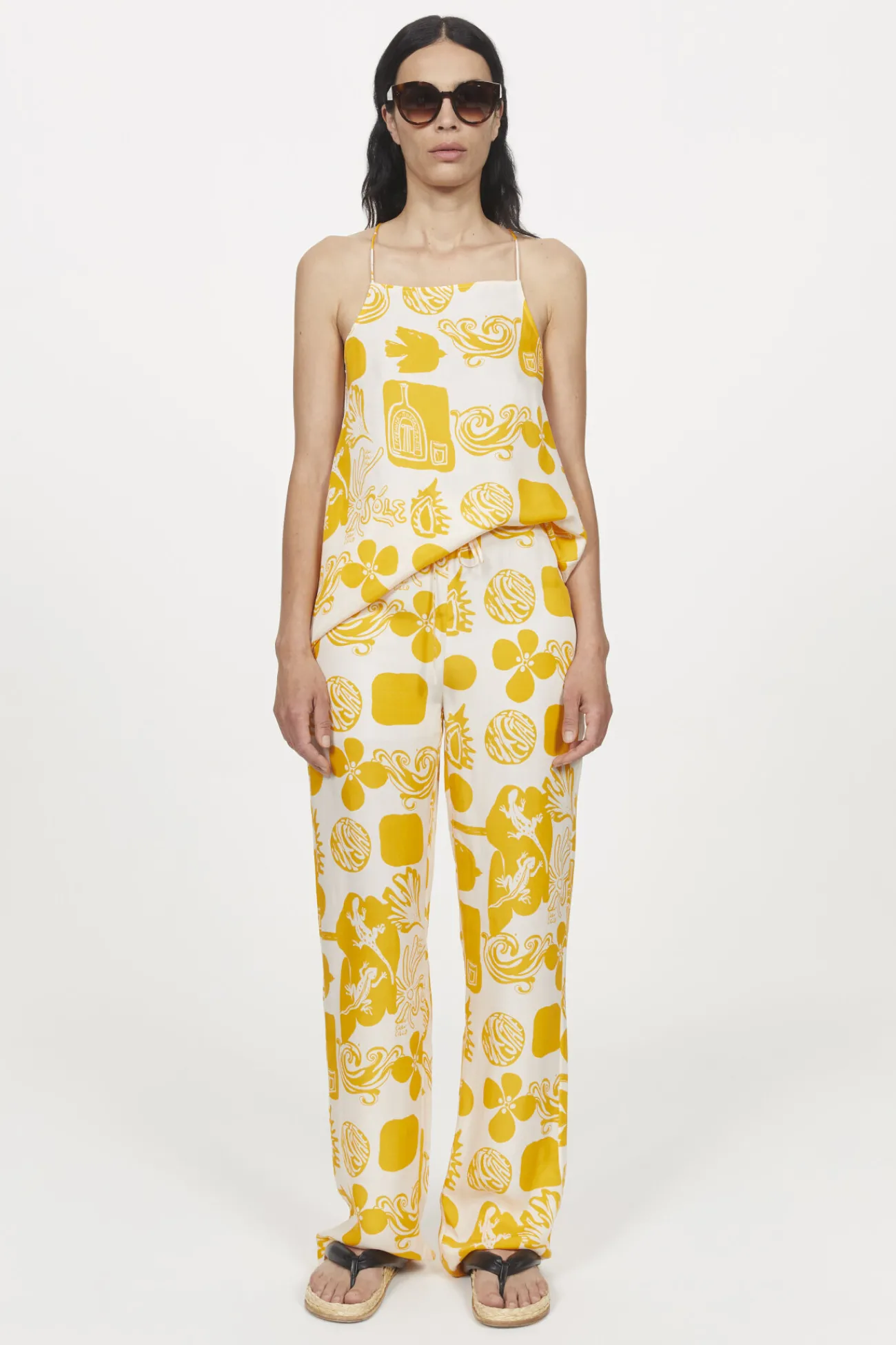 New Rodebjer Lunara Print Pants