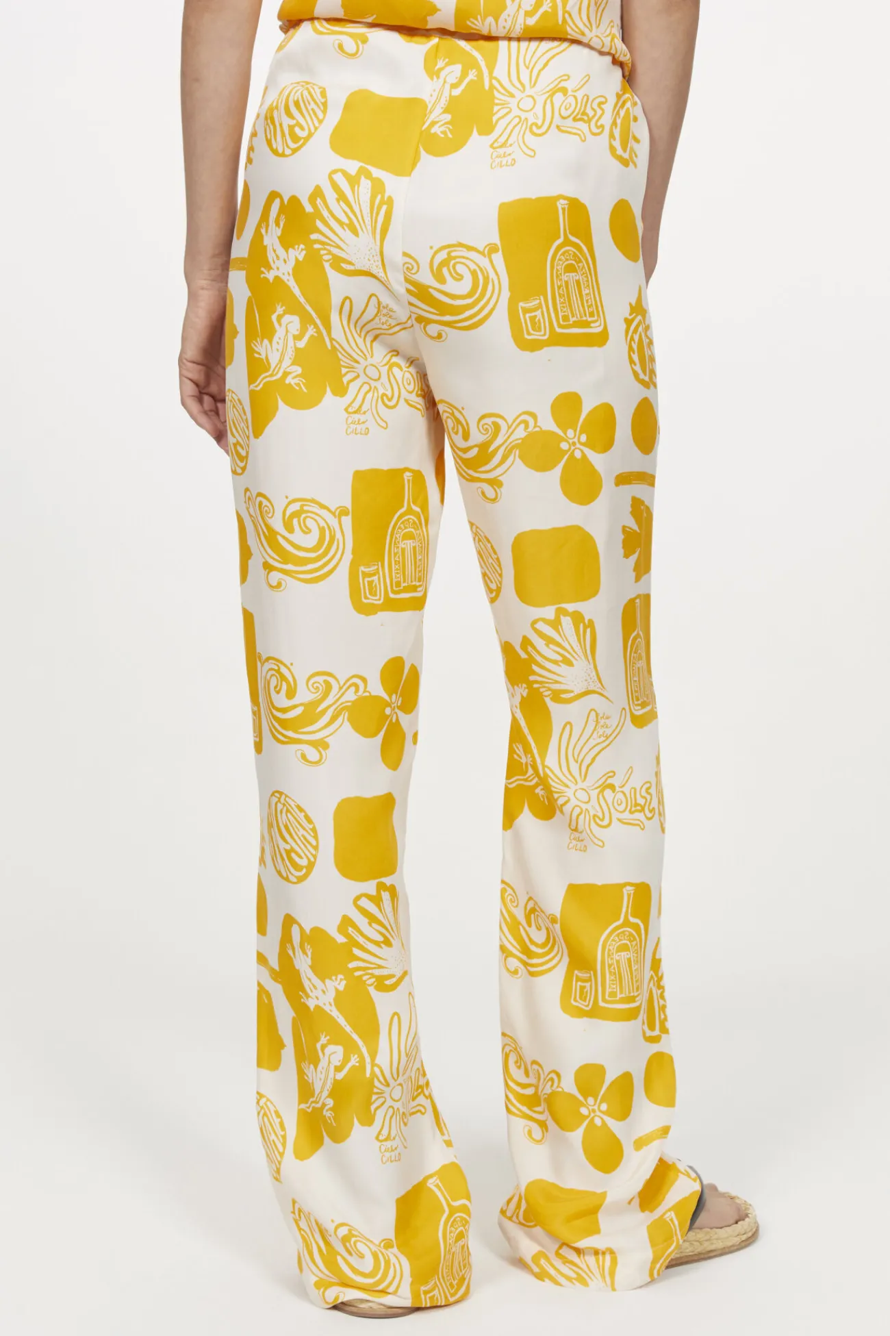 New Rodebjer Lunara Print Pants