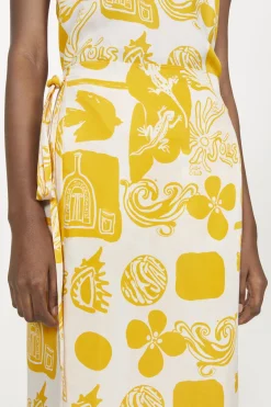 Online Rodebjer Lunata Print Skirt
