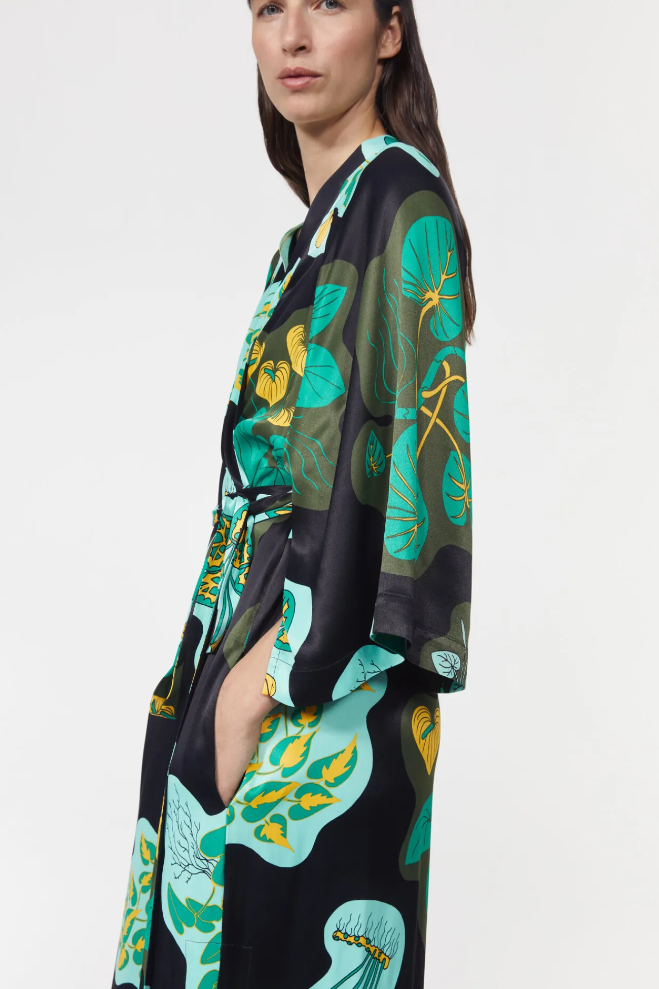 Clearance Rodebjer Mabelin Cape Leaf