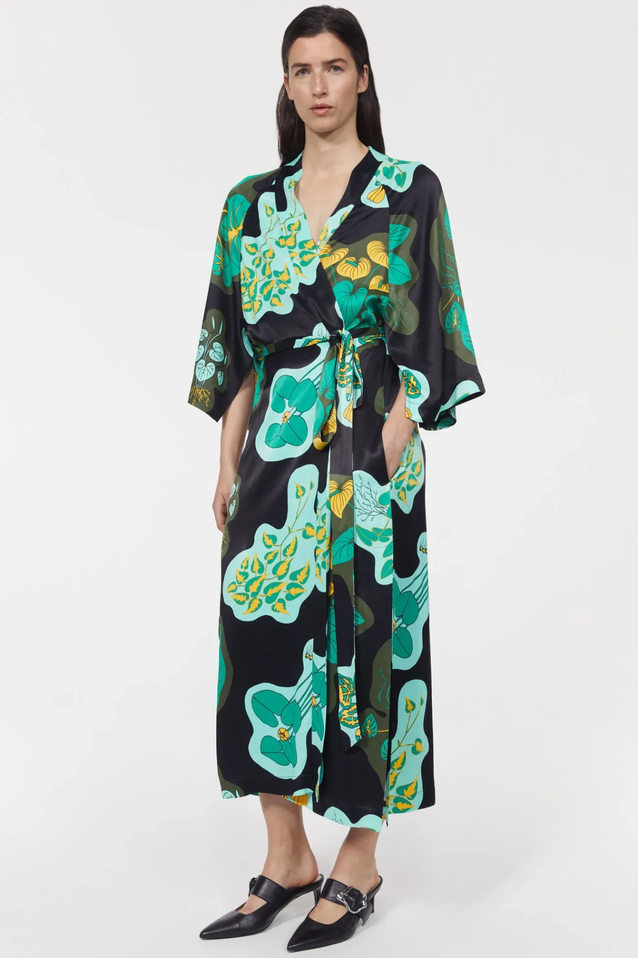 Clearance Rodebjer Mabelin Cape Leaf