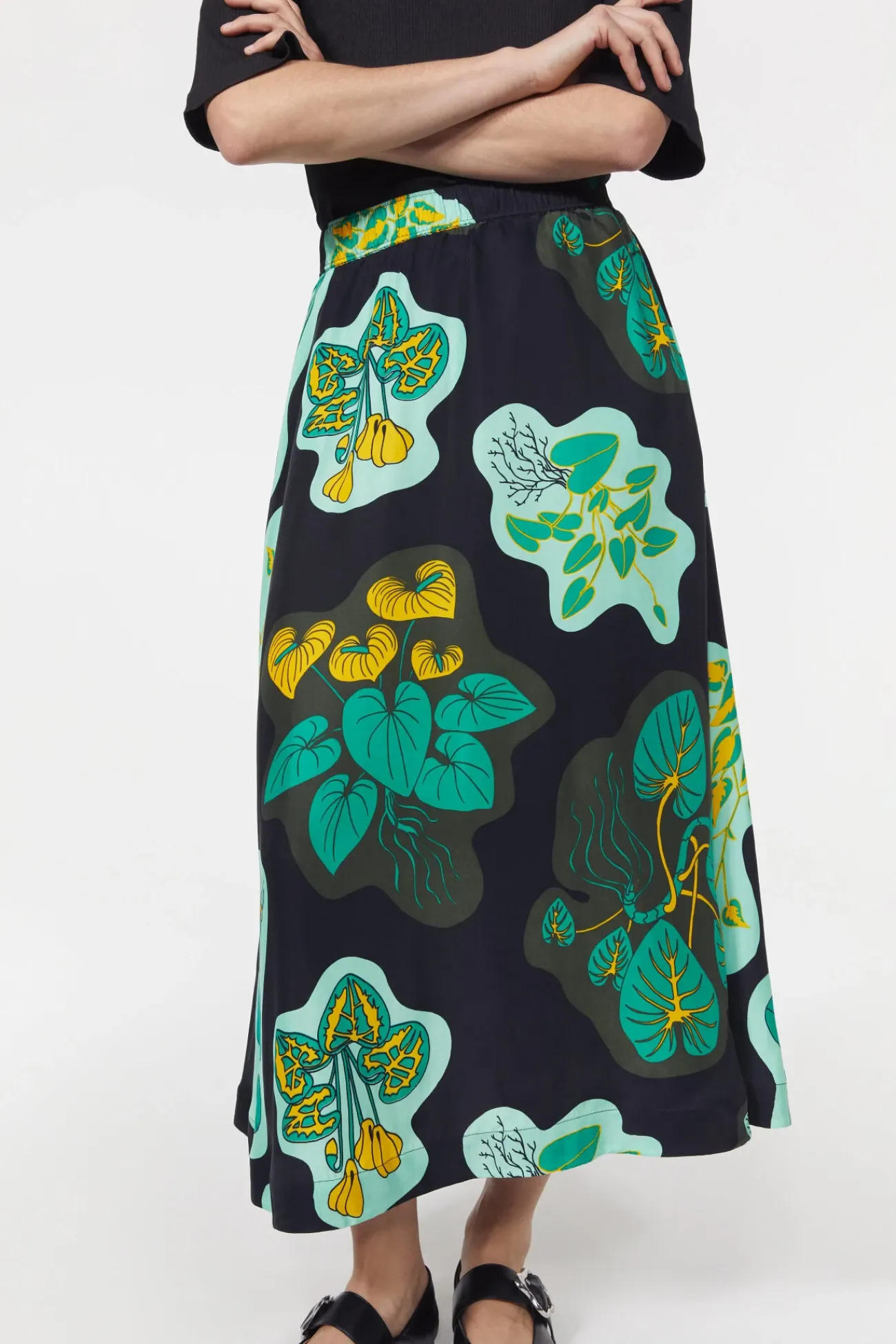 Discount Rodebjer Marla Leaf Skirt