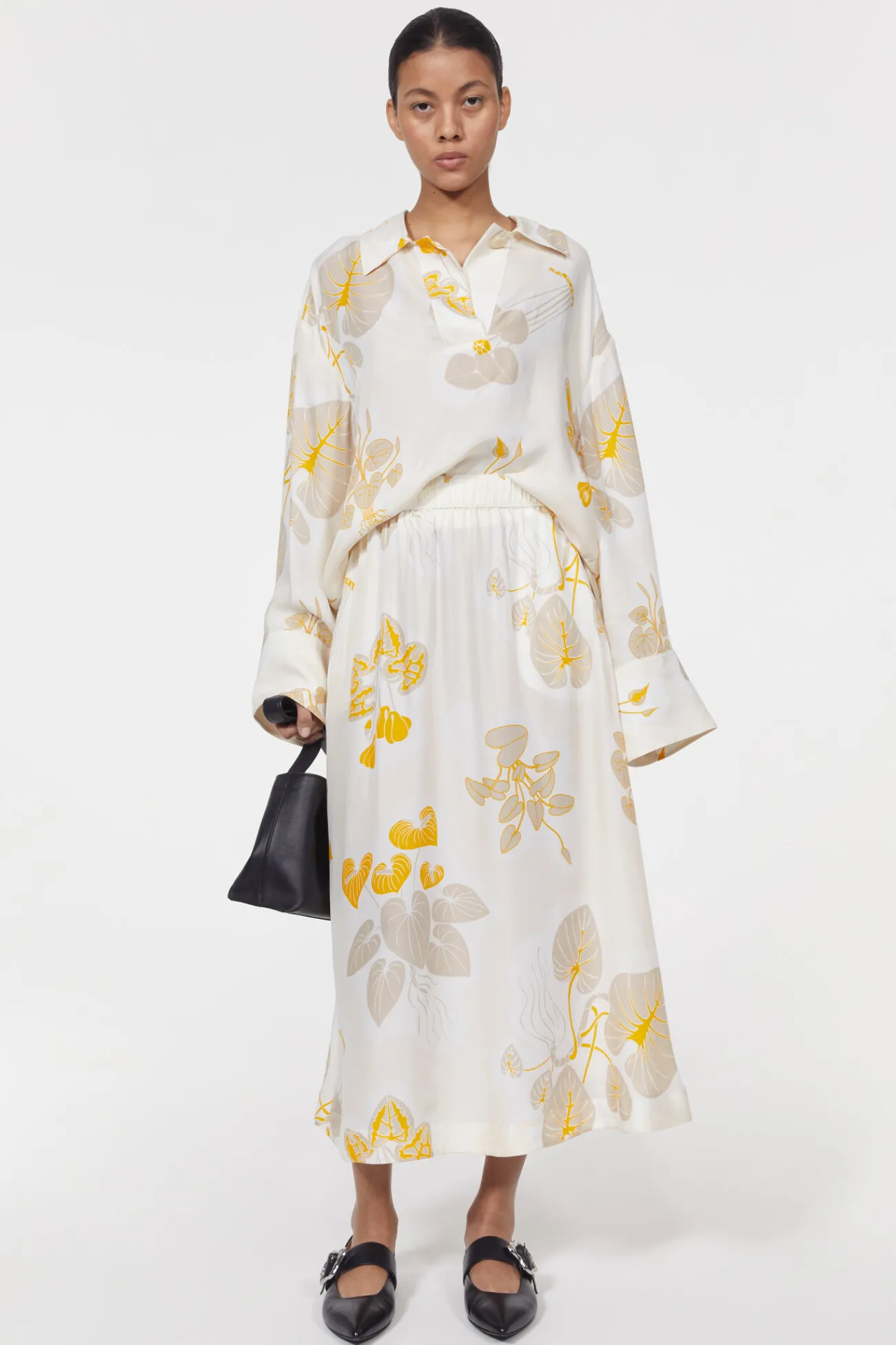 Rodebjer Marla Leaf Skirt