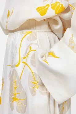 New Rodebjer Marla Leaf Skirt