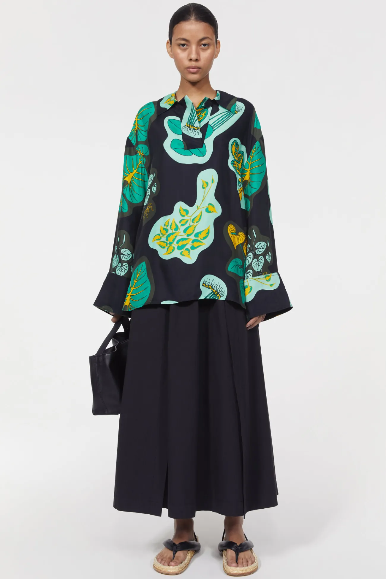 New Rodebjer Sunshine Leaf Shirt