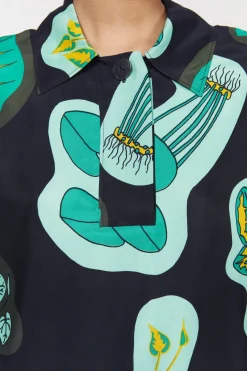New Rodebjer Sunshine Leaf Shirt