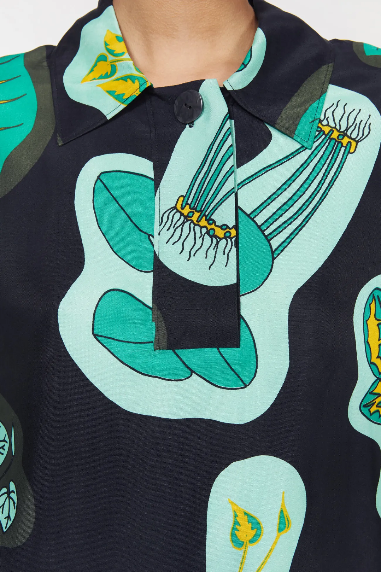 New Rodebjer Sunshine Leaf Shirt