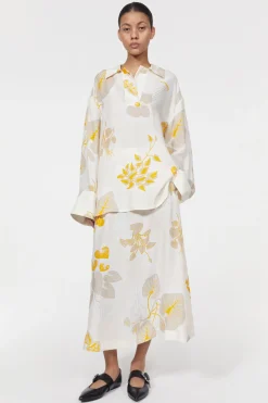 Online Rodebjer Sunshine Leaf Shirt